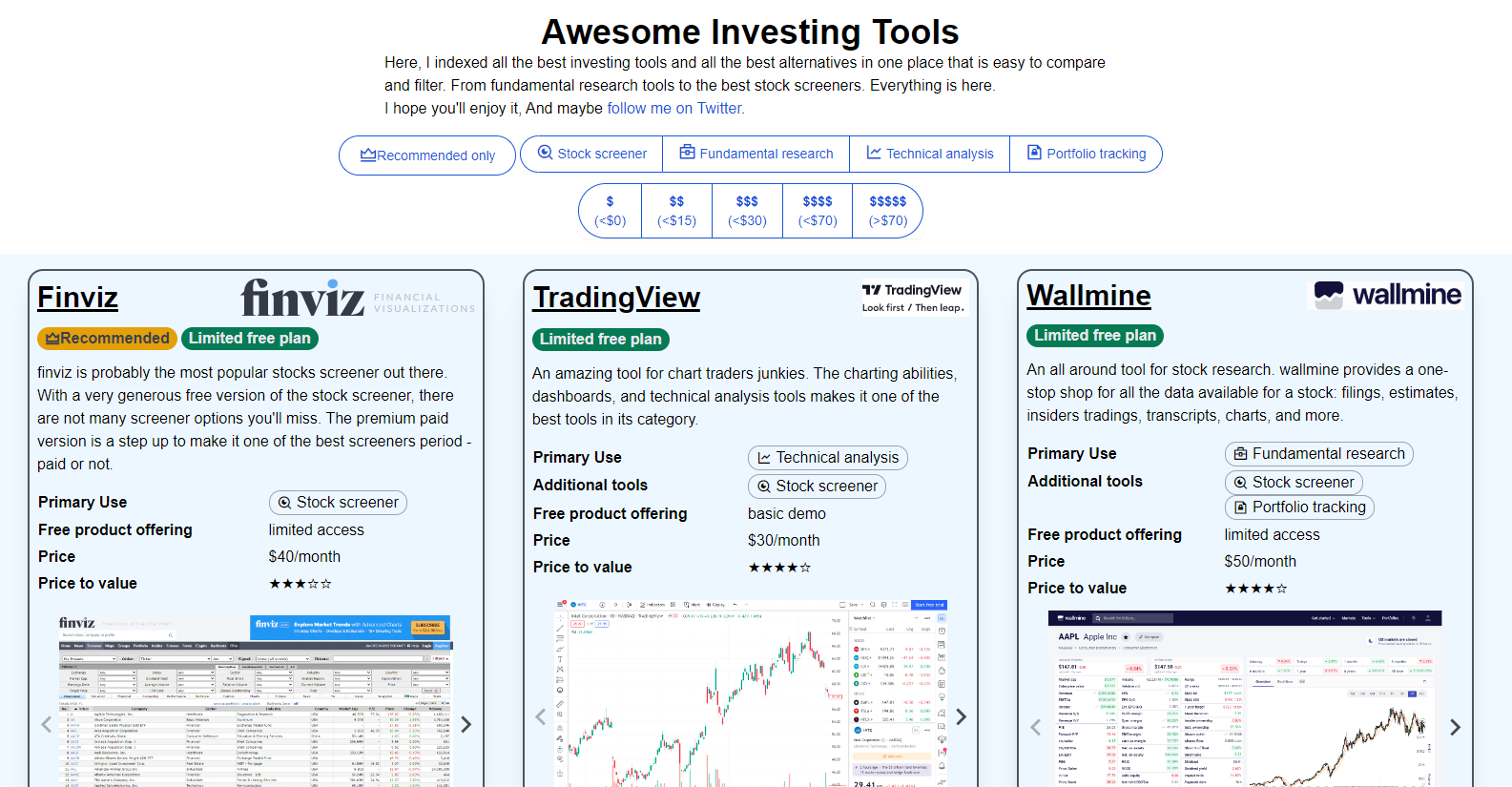 Best Investing Research Tools